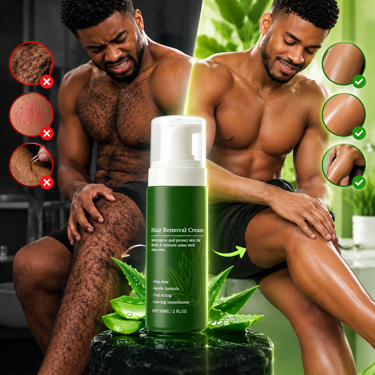 Crème Dépilatoire Homme