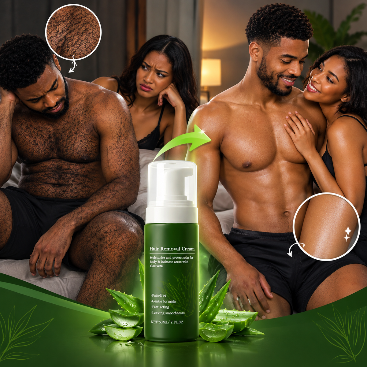 Crème Dépilatoire Homme