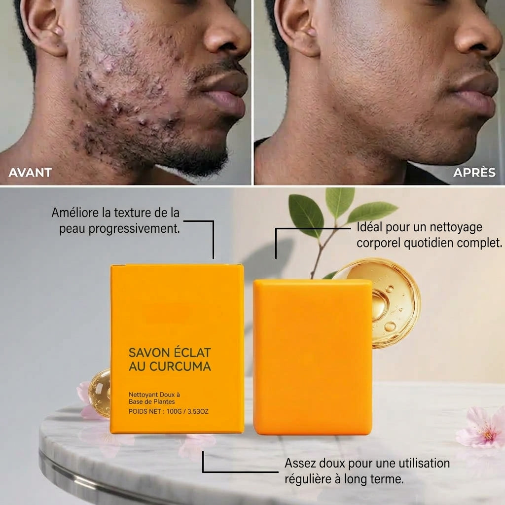 Le Savon au Curcuma pour une Peau Éclatante