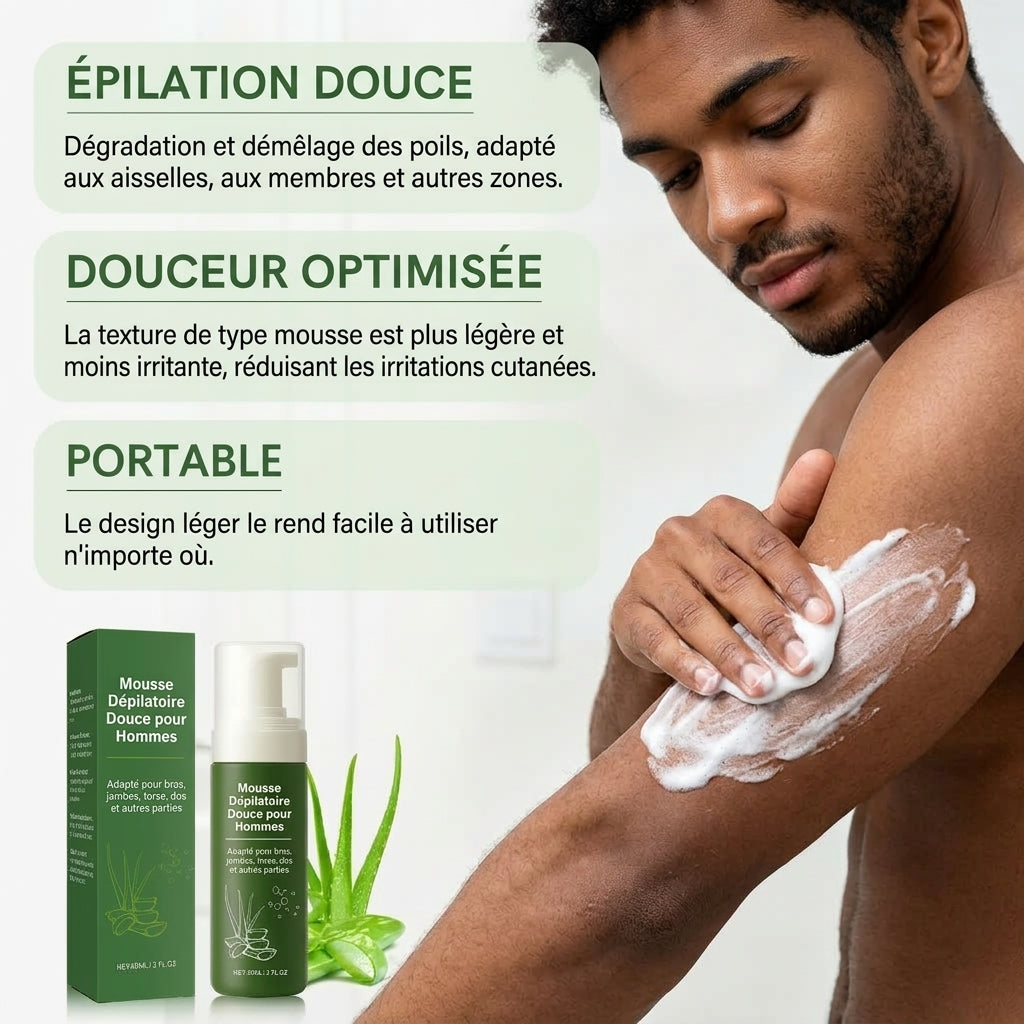 Crème Dépilatoire Homme