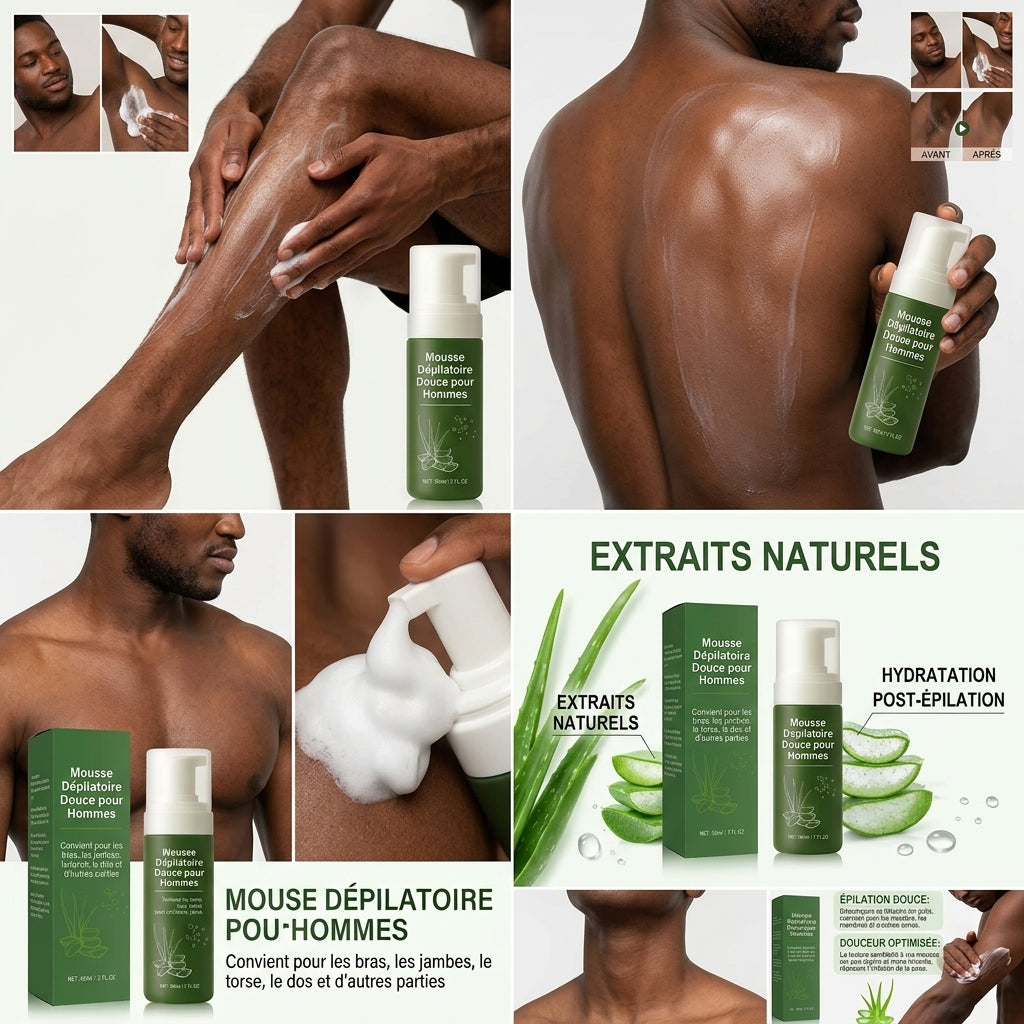 Crème Dépilatoire Homme