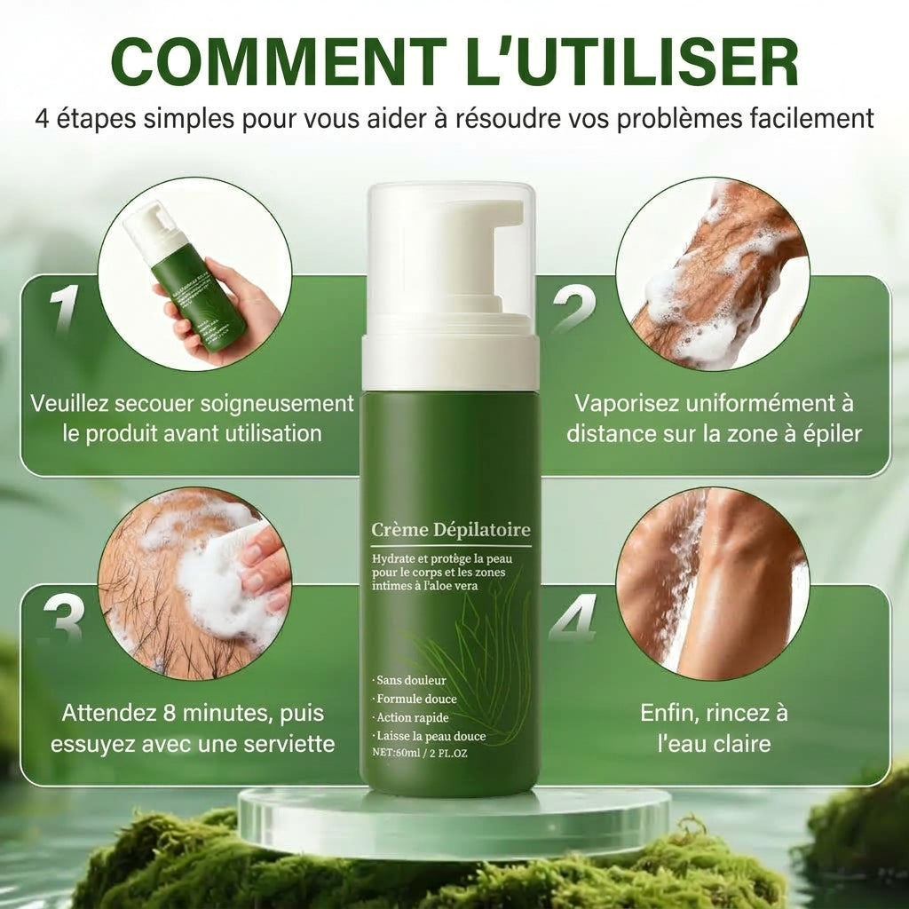 Crème Dépilatoire Homme