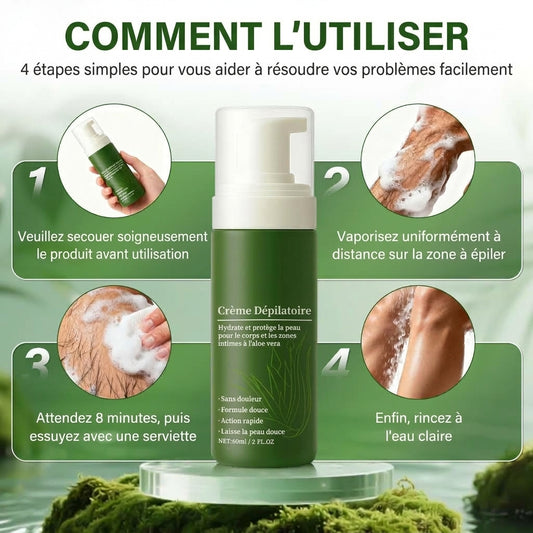 Crème Dépilatoire Homme